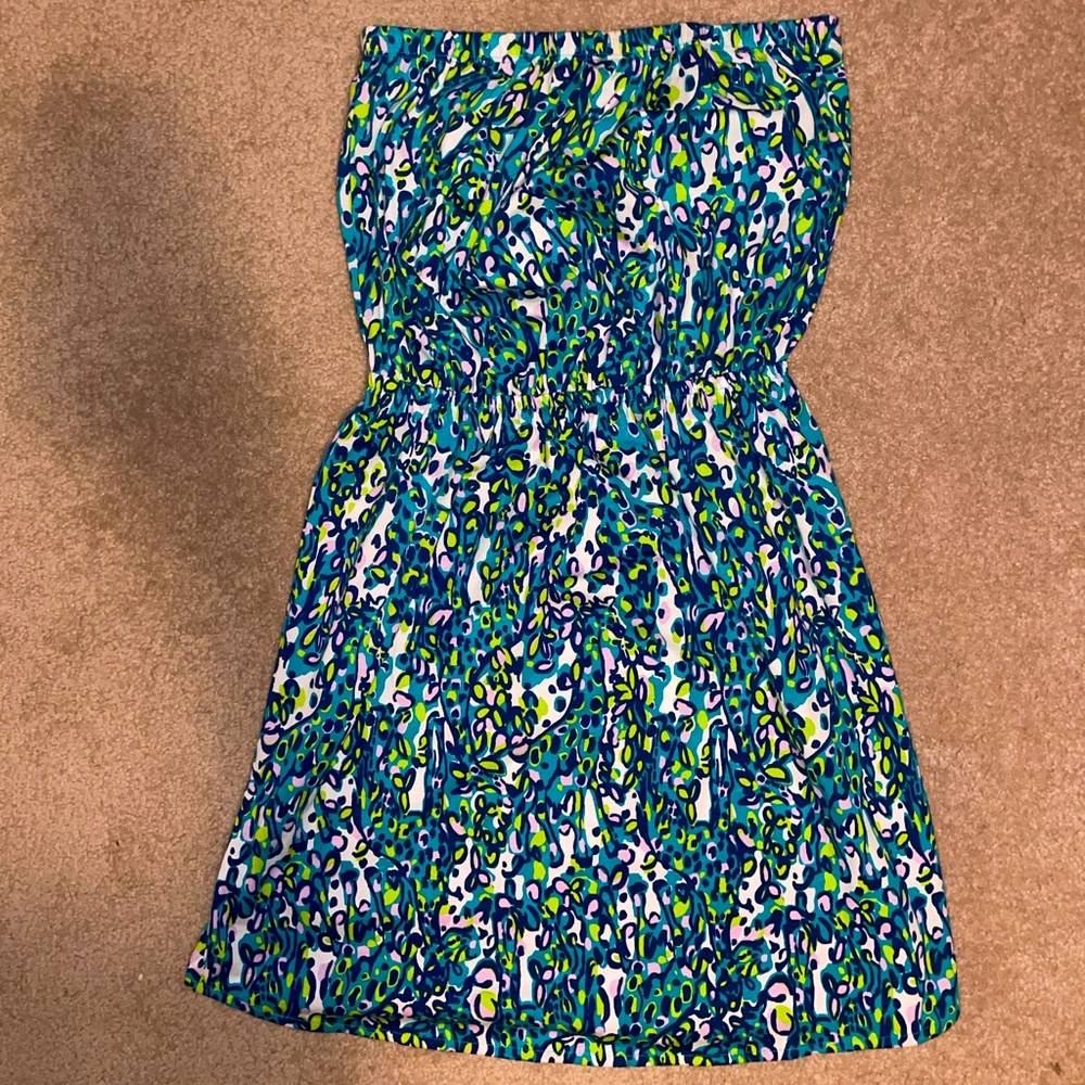 Lilly Pulitzer strapless Dress